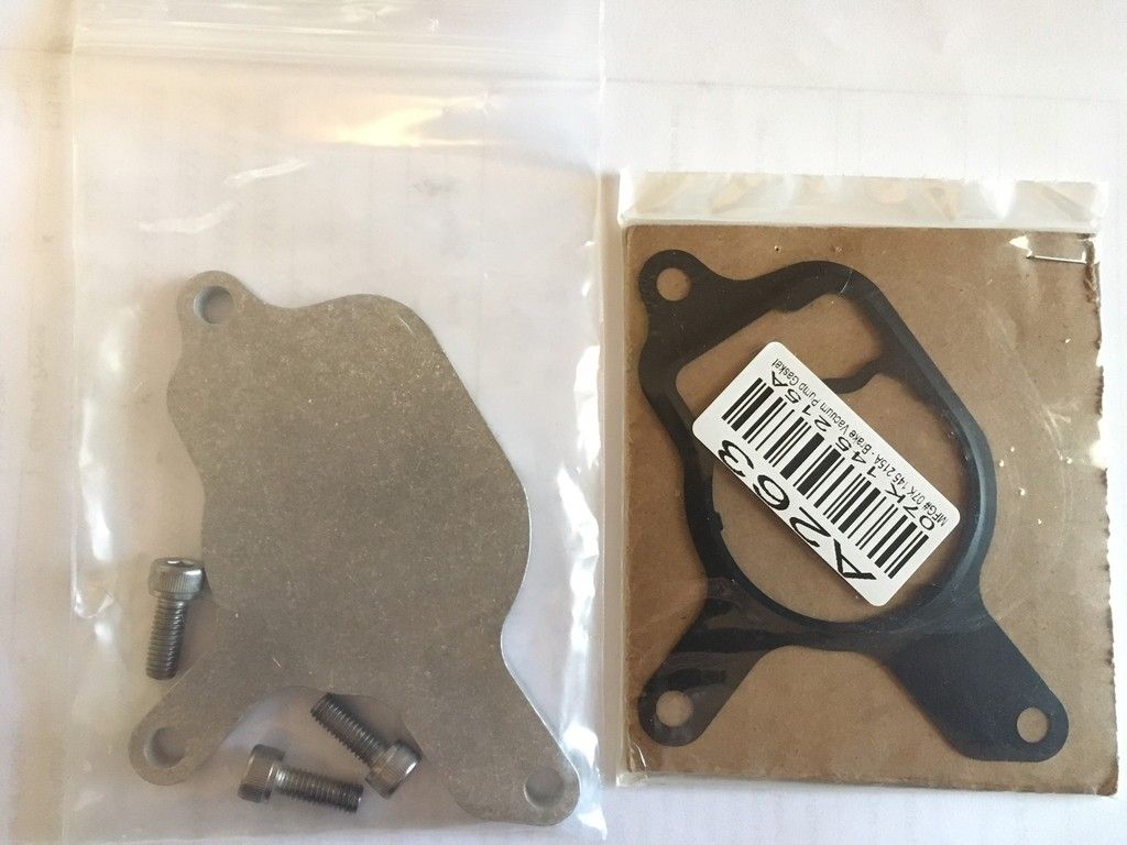 FS Spulen 2.5L Vacuum Block Off Plate VW Vortex Volkswagen Forum